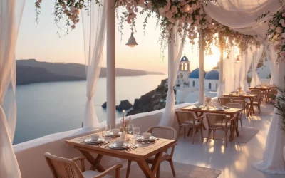 The best luxury wedding venues in Santorini for an unforgettable celebration